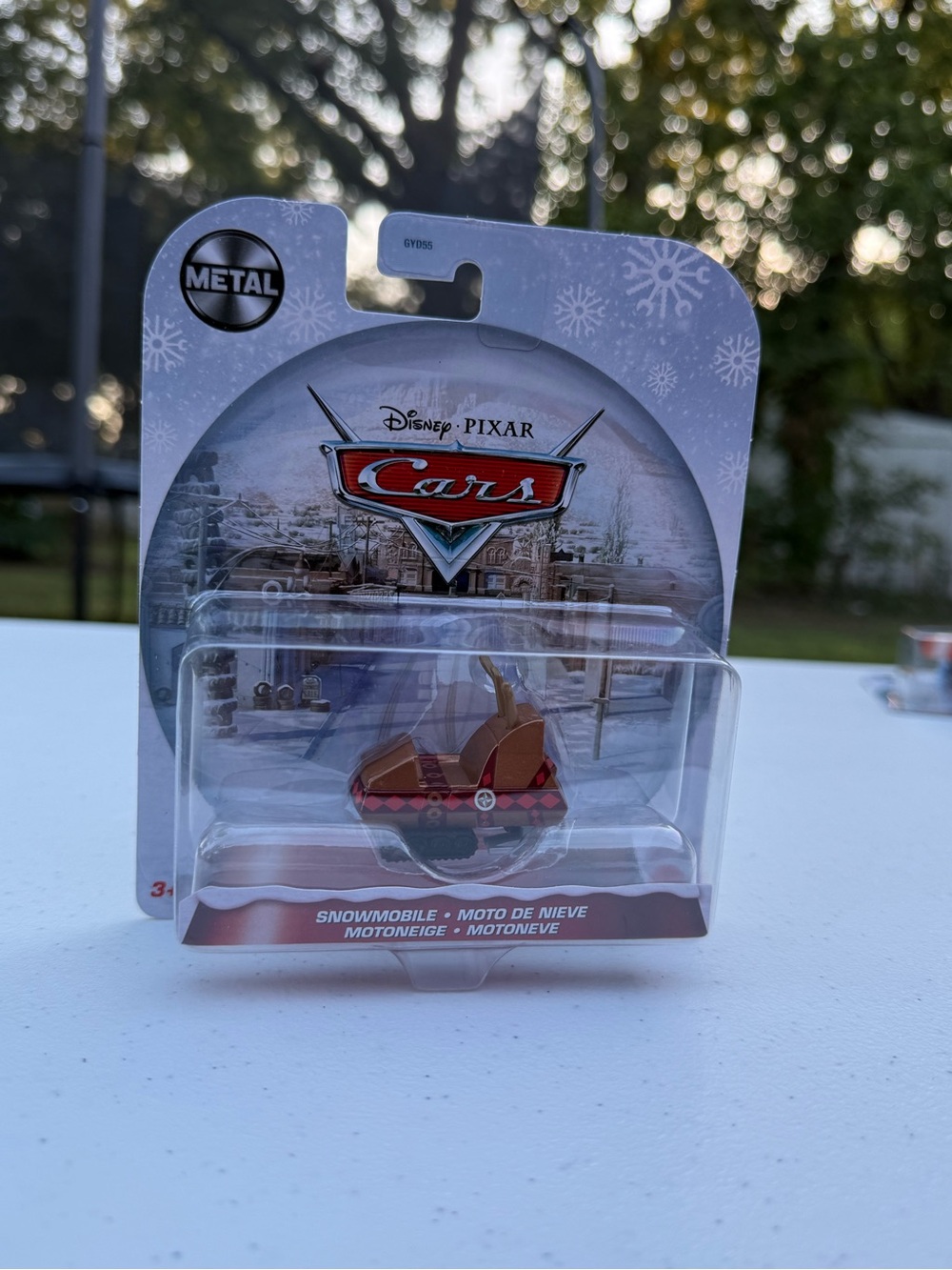 Disney Cars Snowmobile Die-Cast Toy - Holiday Edition